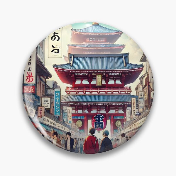 Item preview, Asakusa Illustration designed and sold by unrealartwork.