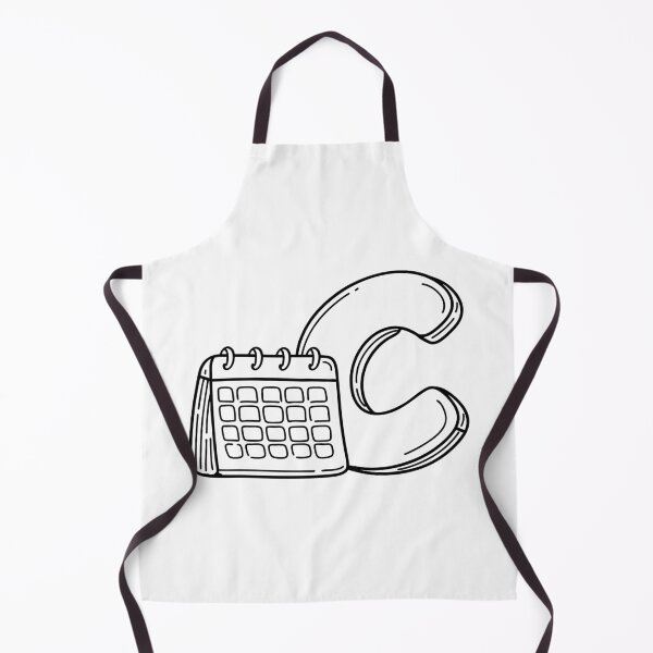Item preview, Illustration of a Calendar Beside Letter C designed and sold by rasagamastore.