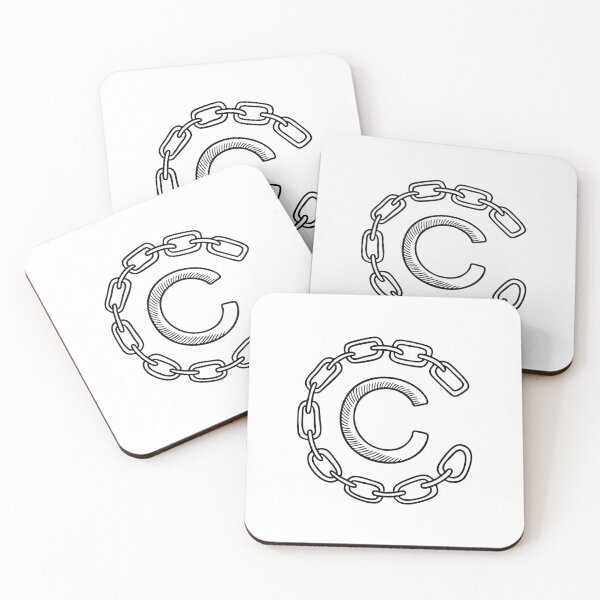 Item preview, Illustration of a Letter C with Chain Beside designed and sold by rasagamastore.