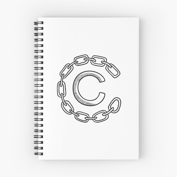 Item preview, Illustration of a Letter C with Chain Beside designed and sold by rasagamastore.
