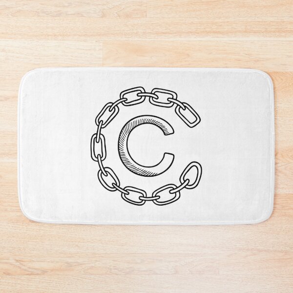 Item preview, Illustration of a Letter C with Chain Beside designed and sold by rasagamastore.