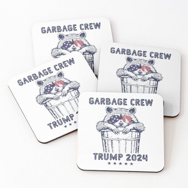 Item preview, Garbage Crew Vote 2024 Funny Republican Raccoon designed and sold by NetlandWewerka.
