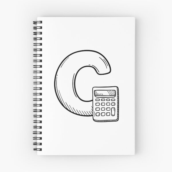 Item preview, Illustration of a Calculator Beside Letter C designed and sold by rasagamastore.