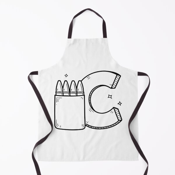 Item preview, Illustration of a Crayon Pack Beside Letter C designed and sold by rasagamastore.