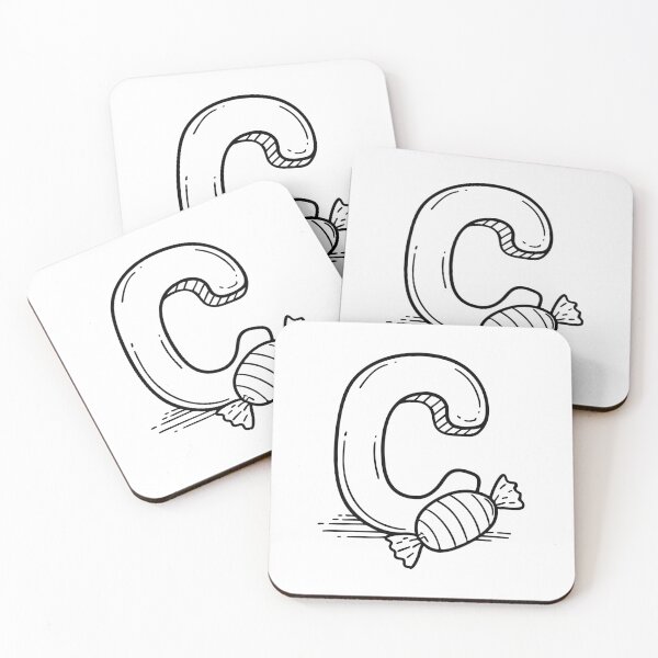 Item preview, Illustration of Candy Beside Letter C designed and sold by rasagamastore.
