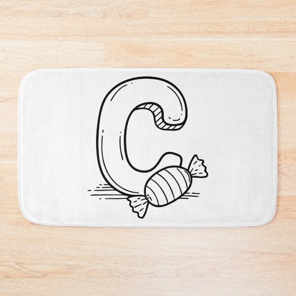 Item preview, Illustration of Candy Beside Letter C designed and sold by rasagamastore.