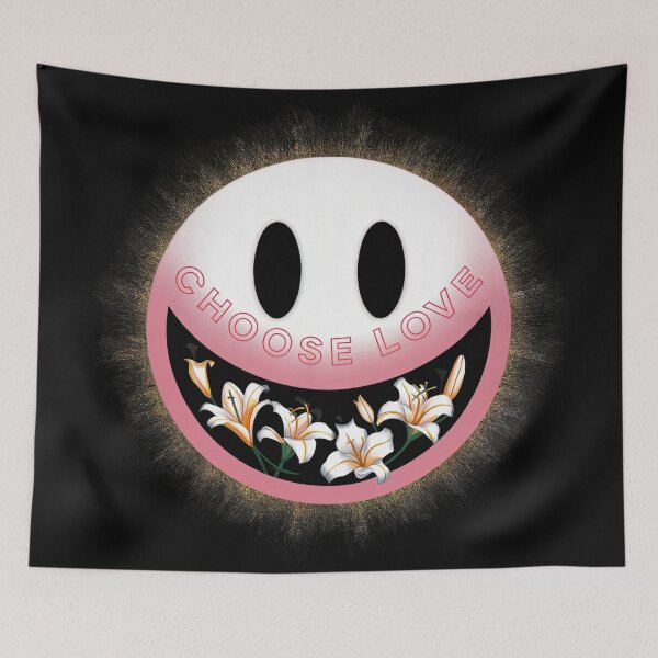 Item preview, Smiley Flowers by Just Choose Love designed and sold by JustChooseLove.
