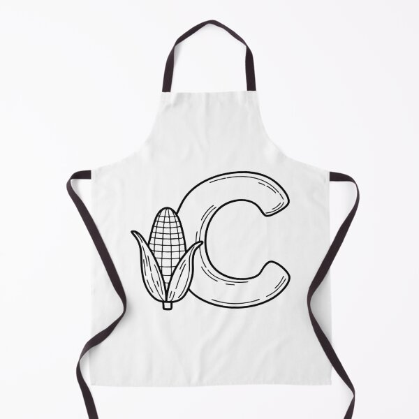 Item preview, Illustration of Corn Beside Letter C designed and sold by rasagamastore.
