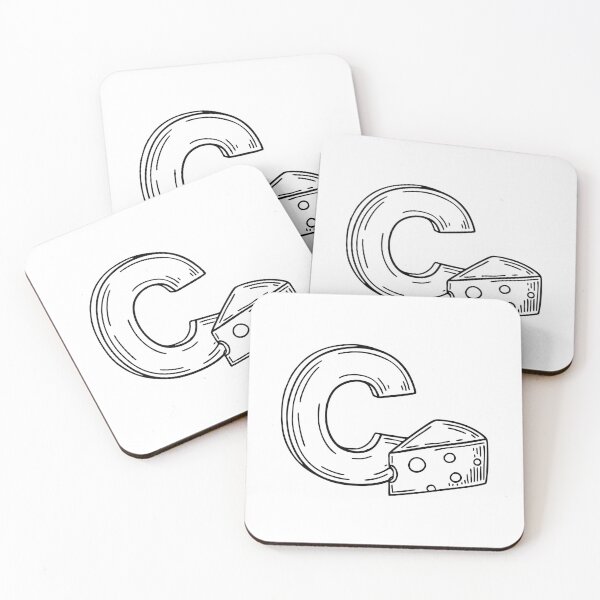 Item preview, Illustration of Cheese Beside Letter C designed and sold by rasagamastore.