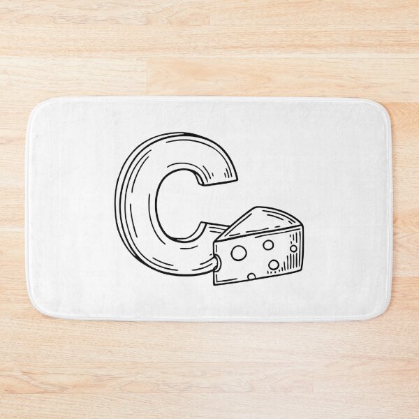 Item preview, Illustration of Cheese Beside Letter C designed and sold by rasagamastore.