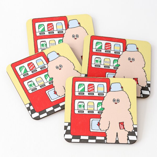 Item preview, Fluffy at the Vending Machine designed and sold by Keilyshop.