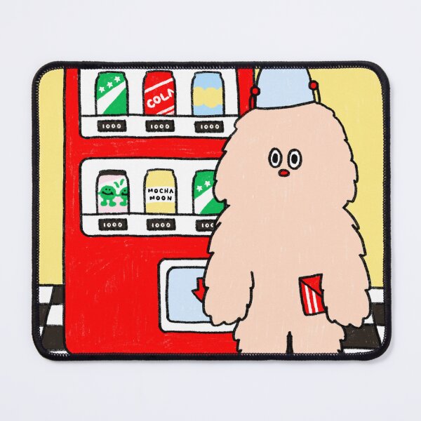 Item preview, Fluffy at the Vending Machine designed and sold by Keilyshop.
