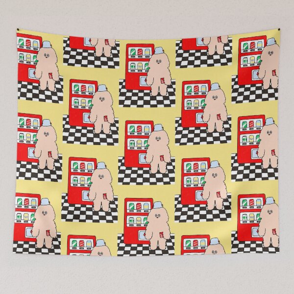 Item preview, Fluffy at the Vending Machine designed and sold by Keilyshop.