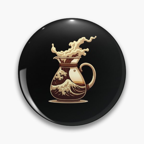 Item preview, Great Wave of Coffee designed and sold by CreativePodArt.