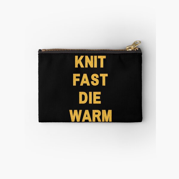 Item preview, Knit Fast, Die Warm designed and sold by alignedLife.