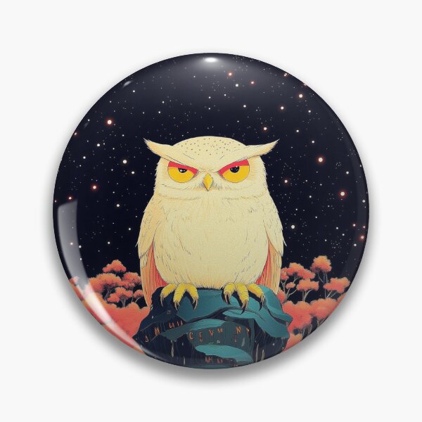 Item preview, Grumpy owl designed and sold by GagamellGray.