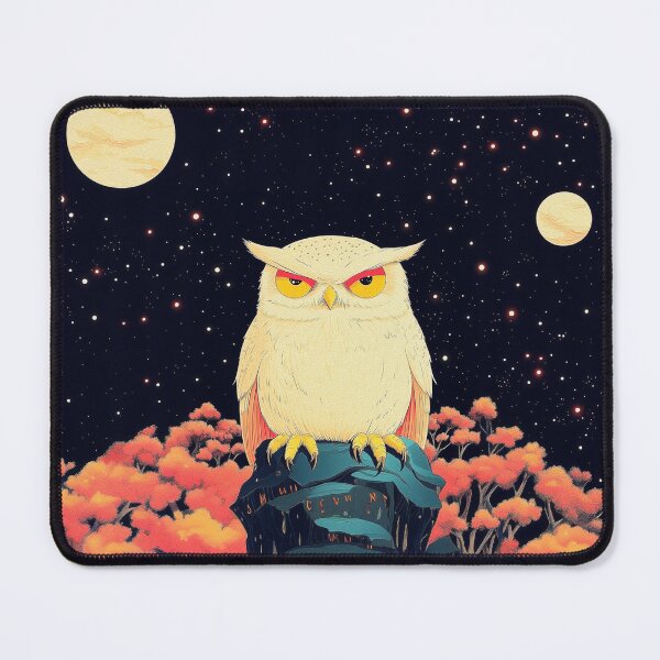Item preview, Grumpy owl designed and sold by GagamellGray.