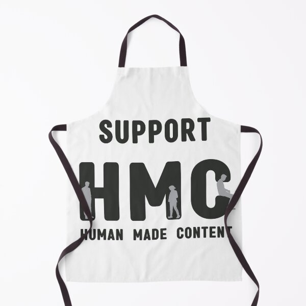 Item preview, Support Human Made Content designed and sold by 3Brew-Designs.