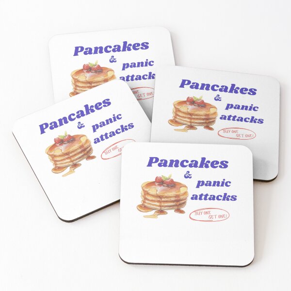 Item preview, Pancakes And Panic Attacks Attacks Breakfast designed and sold by spirorinin.
