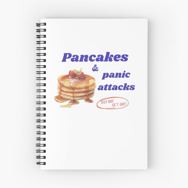 Item preview, Pancakes And Panic Attacks Attacks Breakfast designed and sold by spirorinin.