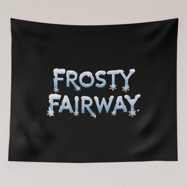 Item preview, Frosty Fairway Winter Golfing designed and sold by Hotshots Design.