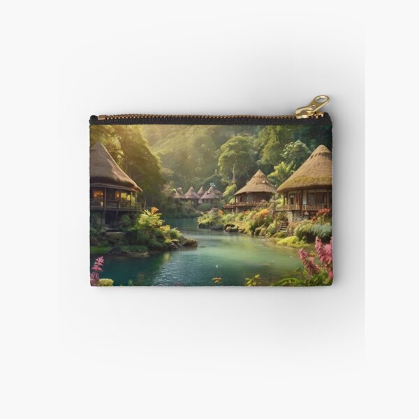 Item preview, Magical Village by the Forest River designed and sold by BlareBlare.