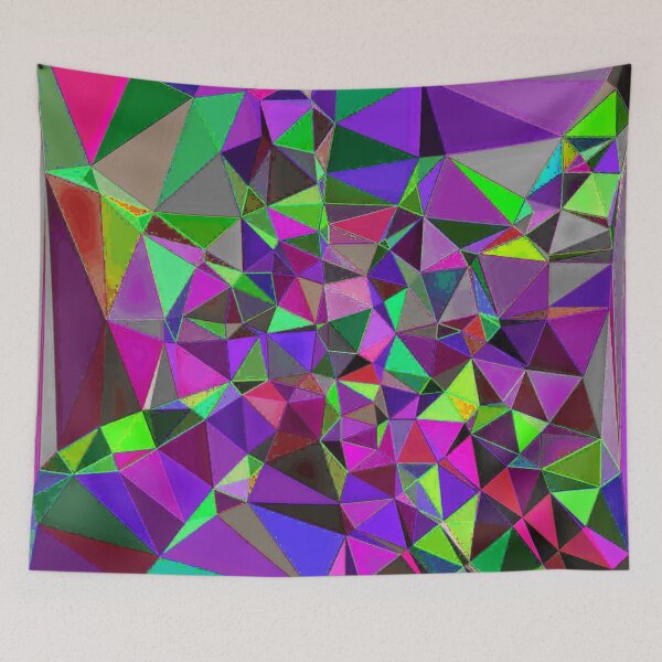 Item preview, Abstract Multicolored Scattered Fractal Pop 21 designed and sold by SXW Designs.