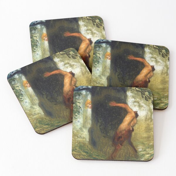 Item preview, The Tease - Franz Von Stuck designed and sold by forgottenbeauty.