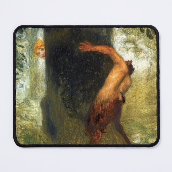 Item preview, The Tease - Franz Von Stuck designed and sold by forgottenbeauty.