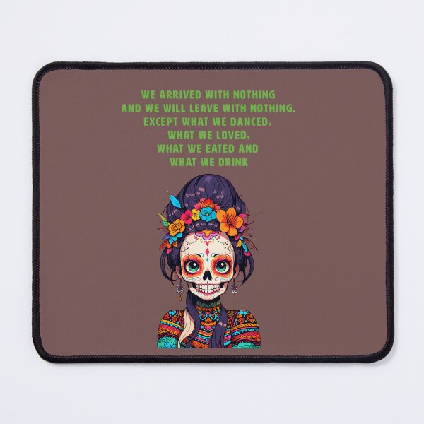 Item preview, quotes for life, sugar skull design. designed and sold by La Loca.