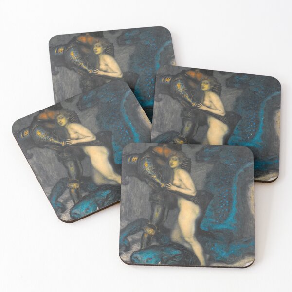 Item preview, The Dragon Slayer - Franz von Stuck designed and sold by forgottenbeauty.