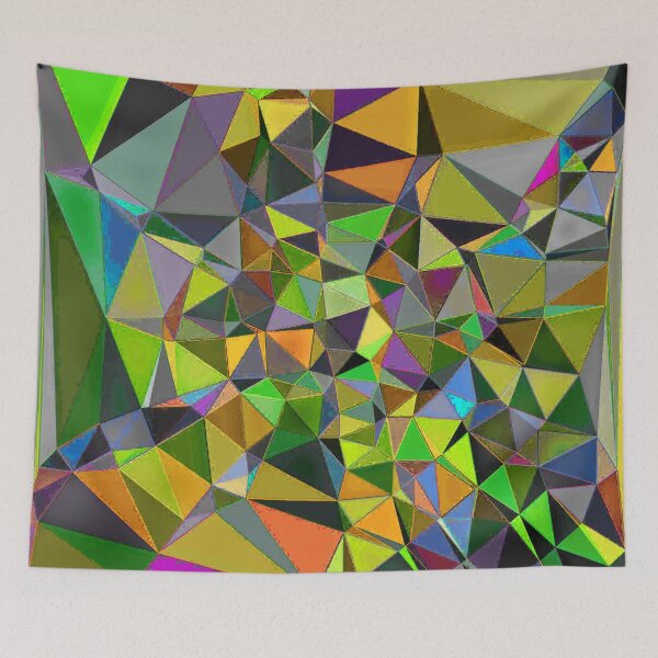 Item preview, Abstract Multicolored Scattered Fractal Pop 22 designed and sold by SXW Designs.