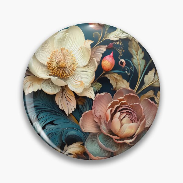 Item preview, A vibrant and intricate floral design .  designed and sold by HEMRO.