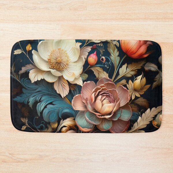 Item preview, A vibrant and intricate floral design .  designed and sold by HEMRO.