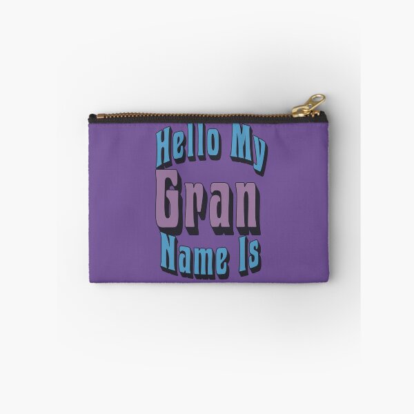 Item preview, Hello My Name Is Gran designed and sold by PooshCrafts.