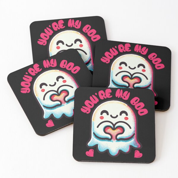 Item preview, Sweet Ghost Motif You're My Boo designed and sold by LuminOrb.
