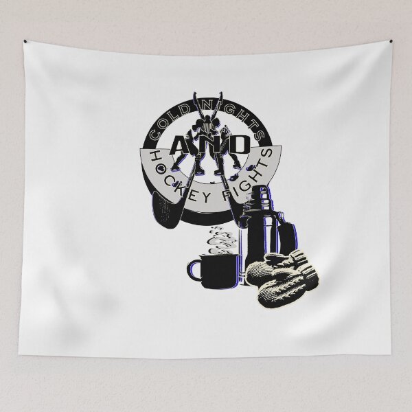 Item preview, Cold Nights and Hockey Fights designed and sold by StormandStar.