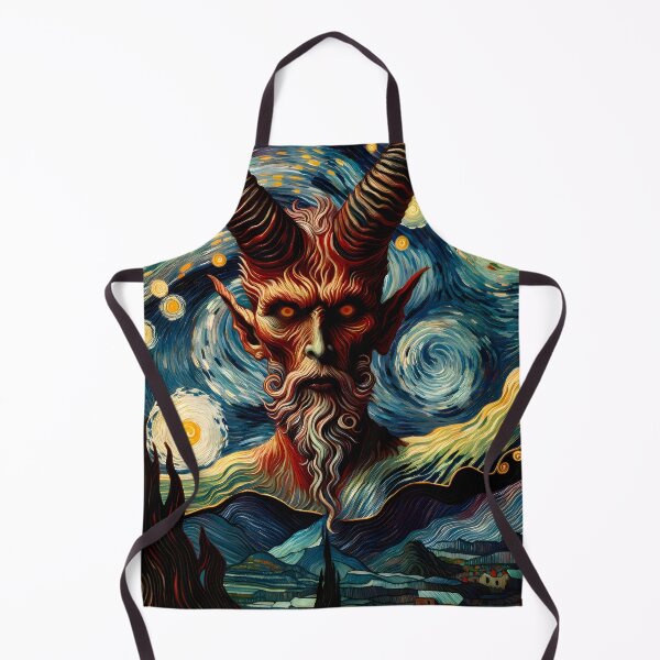 Item preview, The Devil of the Swirling Night designed and sold by ArtPrintsUSA.