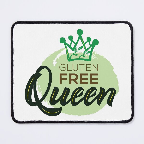 Item preview, "Gluten-Free Queen" t-shirt design designed and sold by MyGluteesFree77.