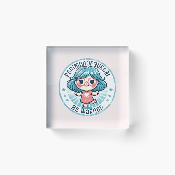 Item preview, Happy Perimenopausal Be Warned designed and sold by BassHeadMomma.