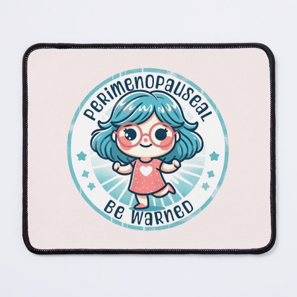 Item preview, Happy Perimenopausal Be Warned designed and sold by BassHeadMomma.