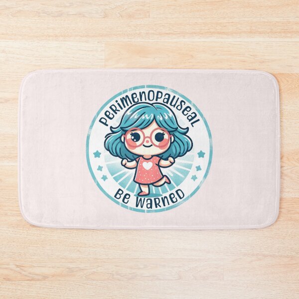 Item preview, Happy Perimenopausal Be Warned designed and sold by BassHeadMomma.