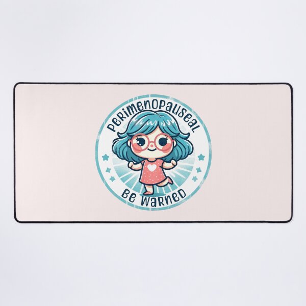 Item preview, Happy Perimenopausal Be Warned designed and sold by BassHeadMomma.