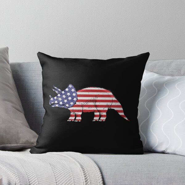 Item preview, Triceratops Lover USA Flag 4th Of July America Dinosaur designed and sold by DSWShirts.