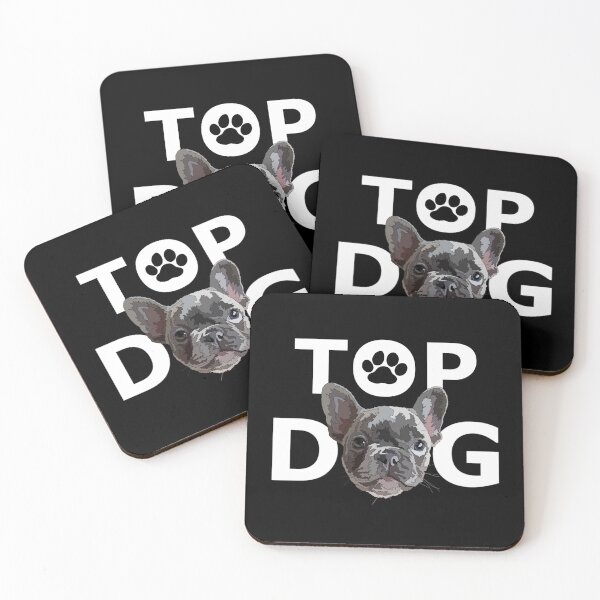 Item preview, Top Dog Grey Frenchie designed and sold by Just-Arts-4U.