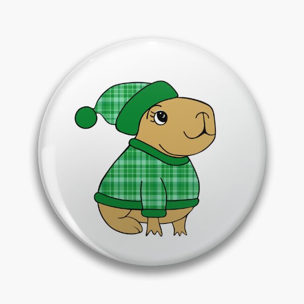 Item preview, Capybara Ugly Christmas designed and sold by Sartoris Art.