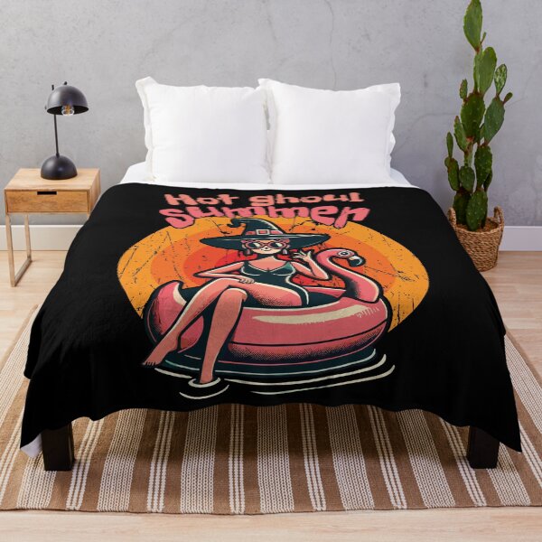 Item preview, Hot Ghoul Summer Witch Beach Adventure designed and sold by LuminOrb.