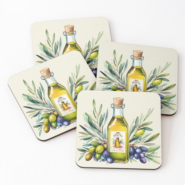 Item preview, Botella de aceite de oliva designed and sold by Lavandine-art.