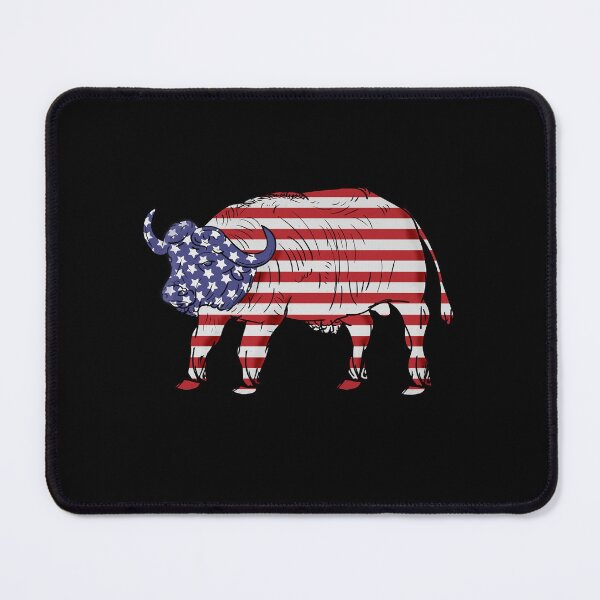 Item preview, American Buffalo Lover USA Flag 4th Of July Buffalo designed and sold by DSWShirts.