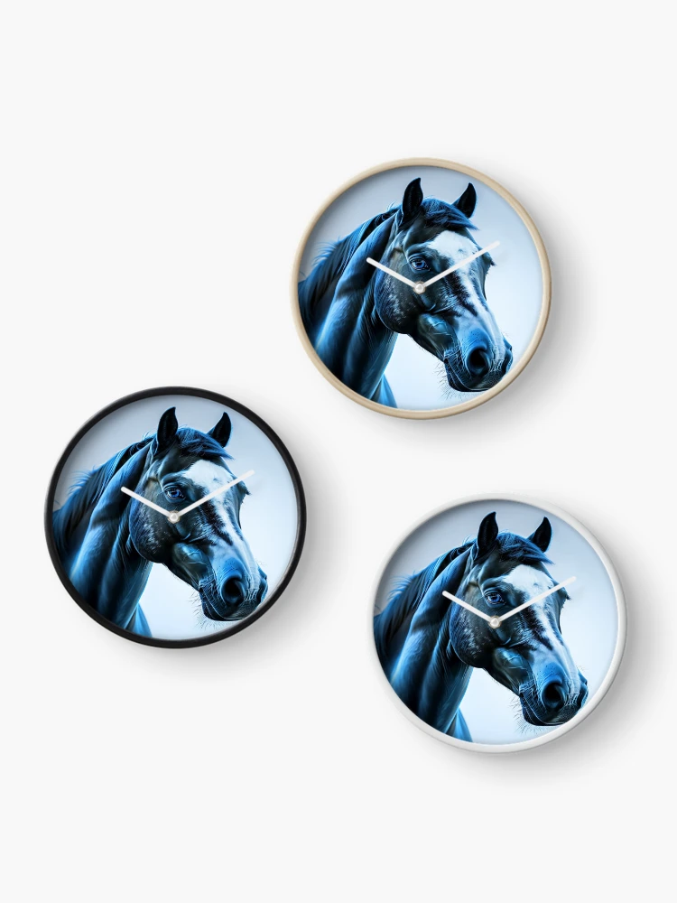 Thumbnail 3 of 4, Clock, Cheval designed and sold by Collection de trésors .